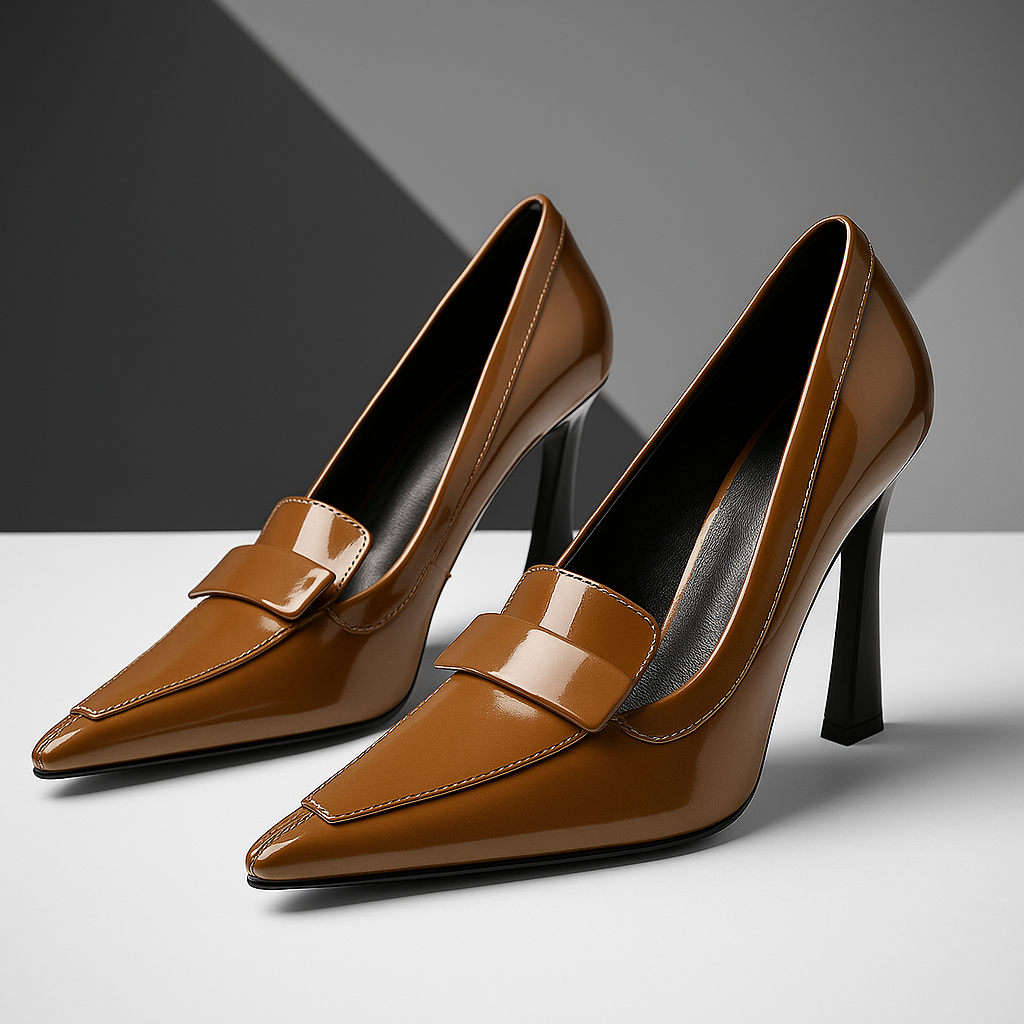 Mercer | Patent Elegance Pumps