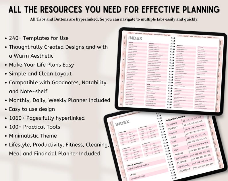 2026 Digital Planner (worth $18)