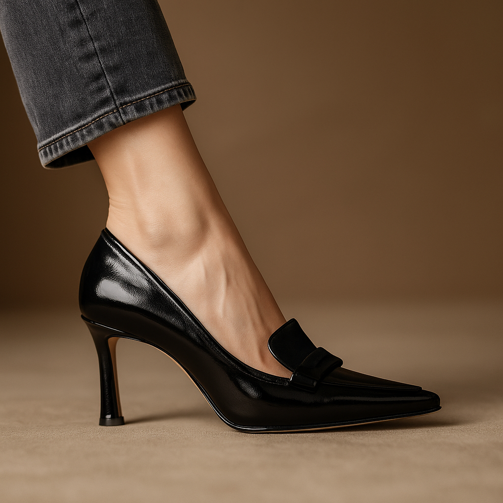 Mercer | Patent Elegance Pumps