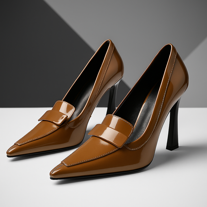 Mercer | Patent Elegance Pumps