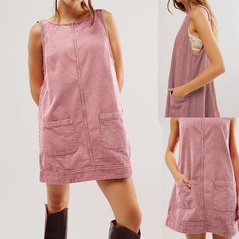 The Vivienne Soft Cord Dress