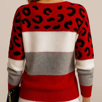 GRACE CLASSIC LEOPARD SWEATER