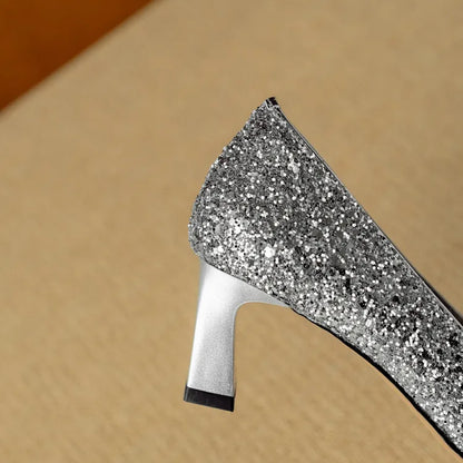 Gloria Glitter Mary Janes