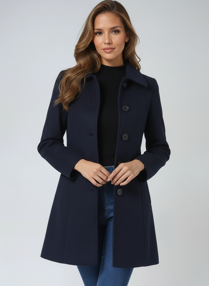 Mercer- Single Breasted Winter Trench Coat