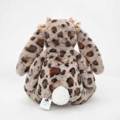 Leopard Print Jellycat Bashful Bunny