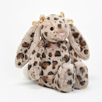 Leopard Print Jellycat Bashful Bunny