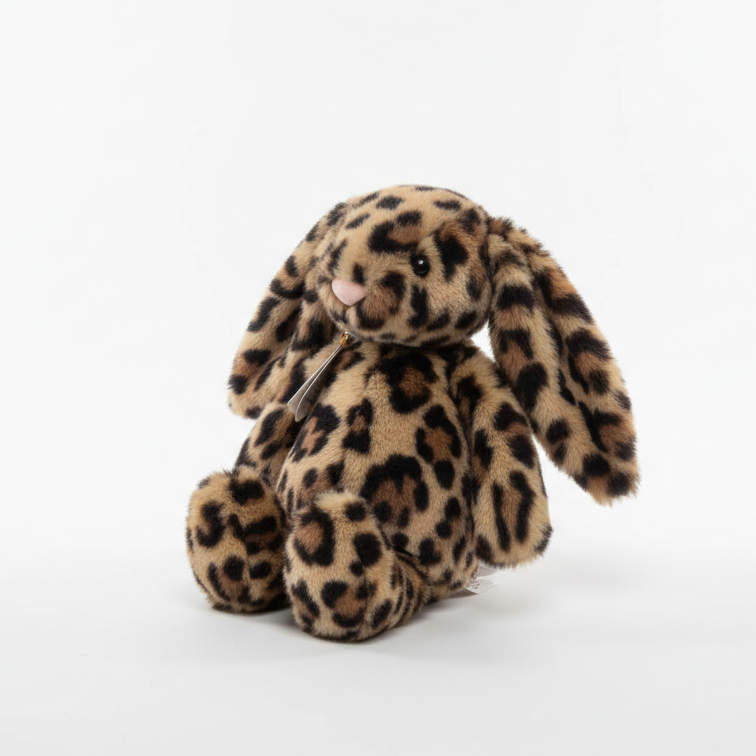 Leopard Print Jellycat Bashful Bunny
