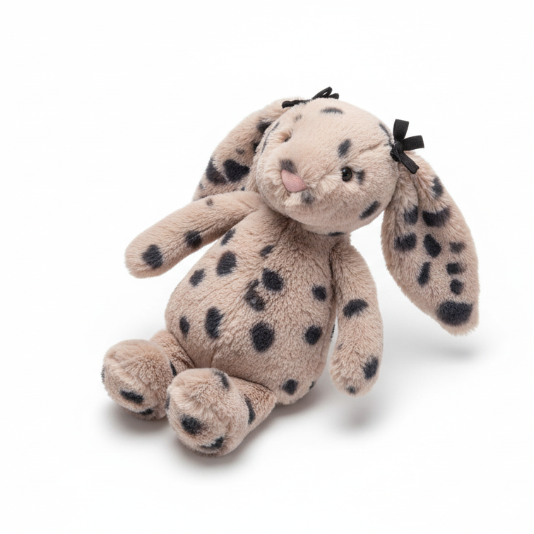 Leopard Print Jellycat Bashful Bunny
