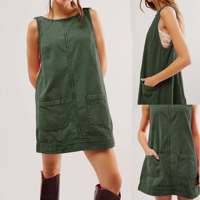 The Vivienne Soft Cord Dress