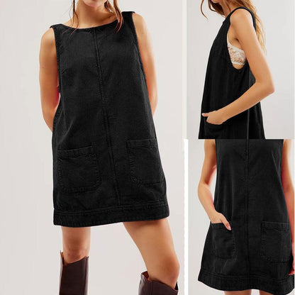 The Vivienne Soft Cord Dress