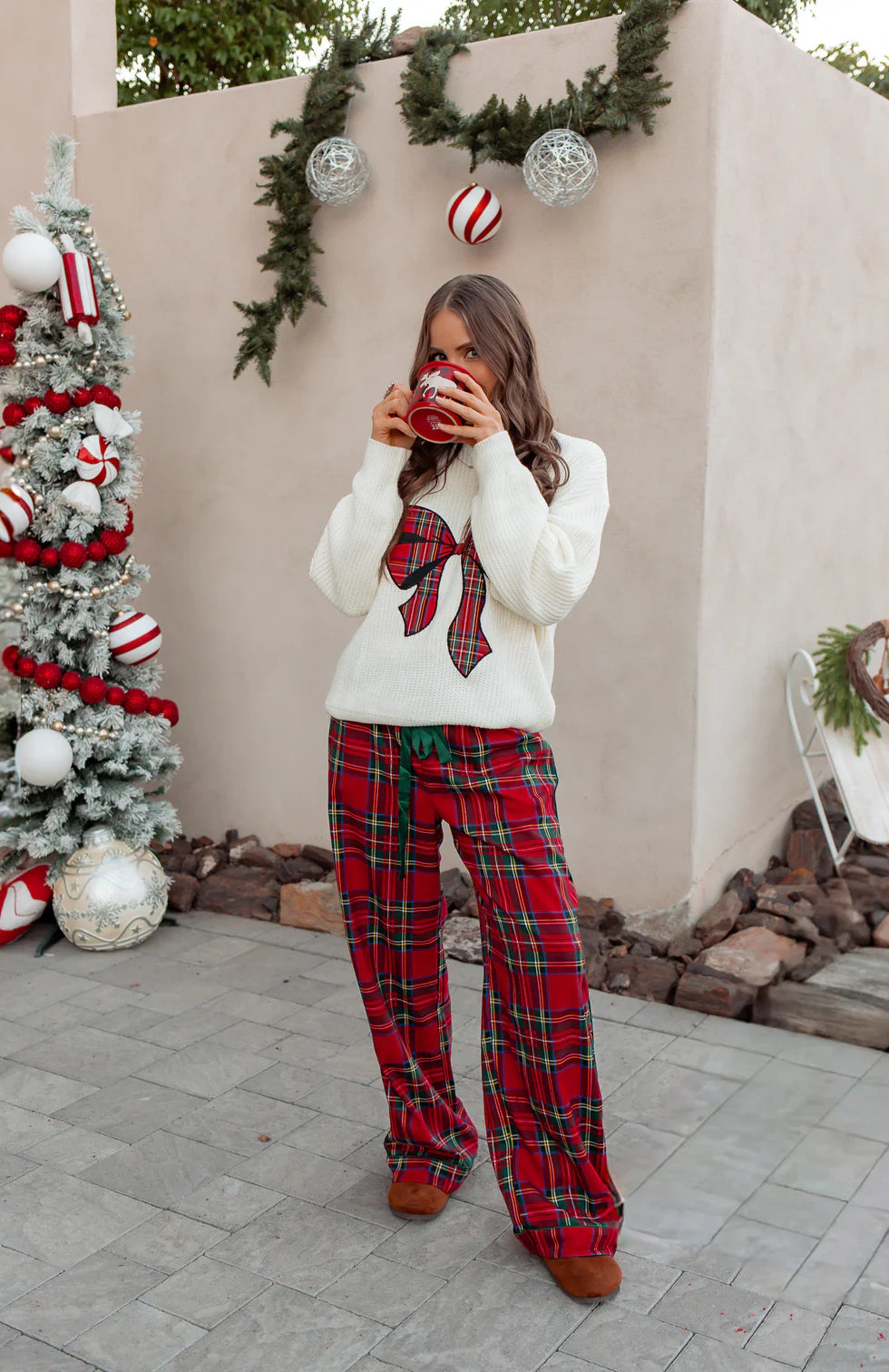 What A Gift Bow Holiday Sweater