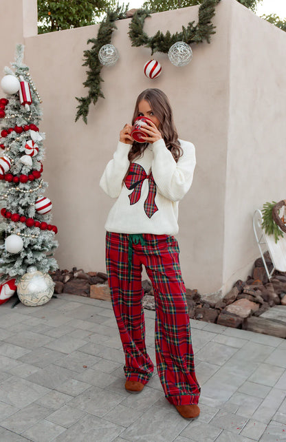 What A Gift Bow Holiday Sweater