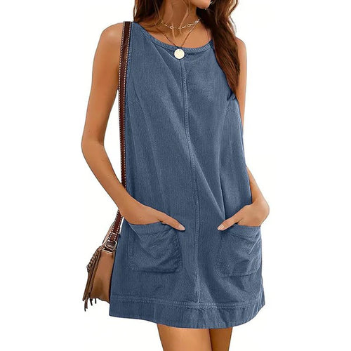 The Vivienne Soft Cord Dress