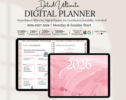 2026 Digital Planner (worth $18)