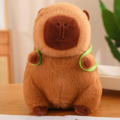 The Adorable Capybara Turtle Back Pack Plushies