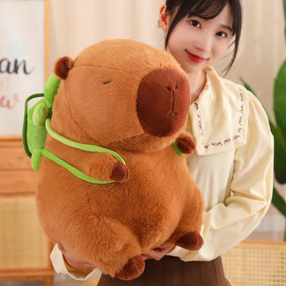 The Adorable Capybara Turtle Back Pack Plushies