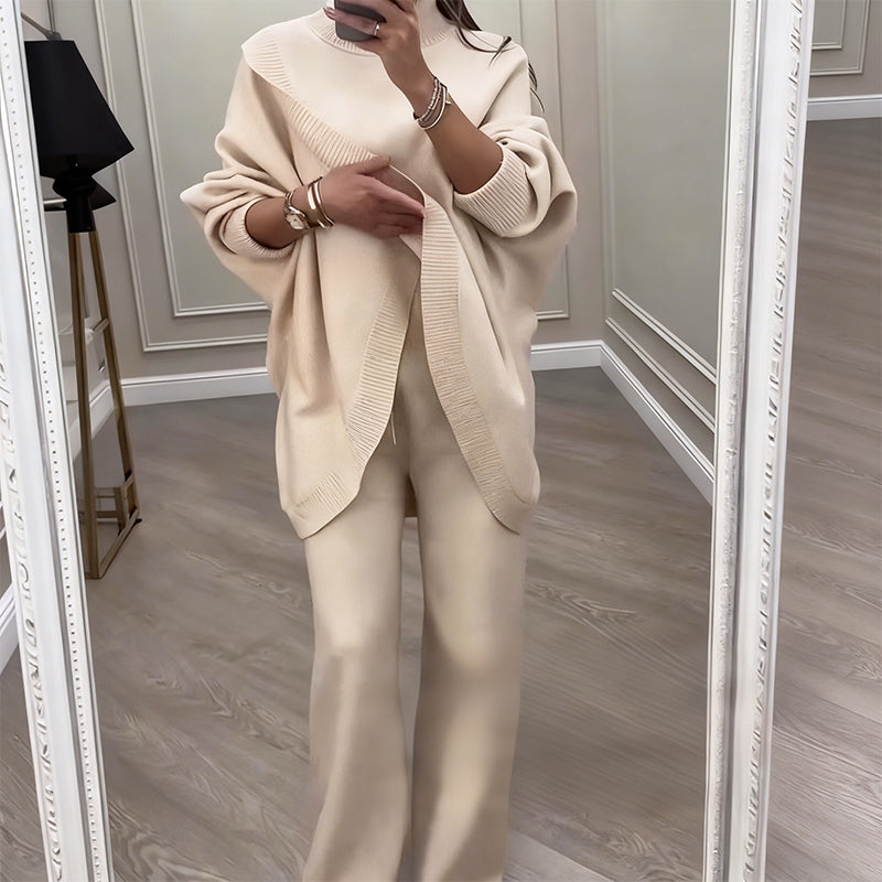 Women's 2‑Piece Oversized Sweater & Pants Set