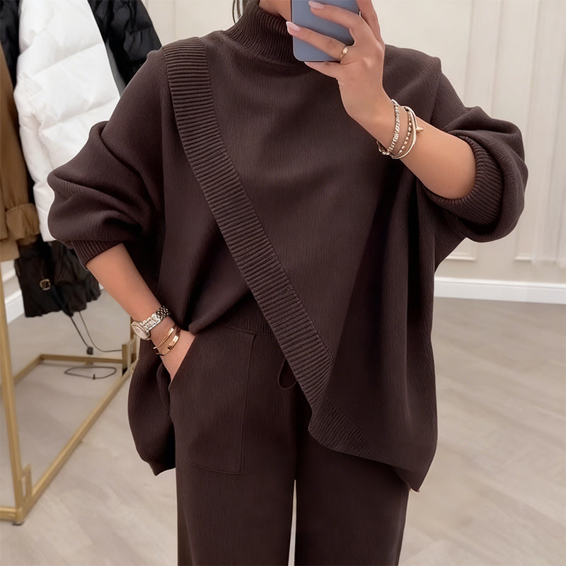 Women's 2‑Piece Oversized Sweater & Pants Set