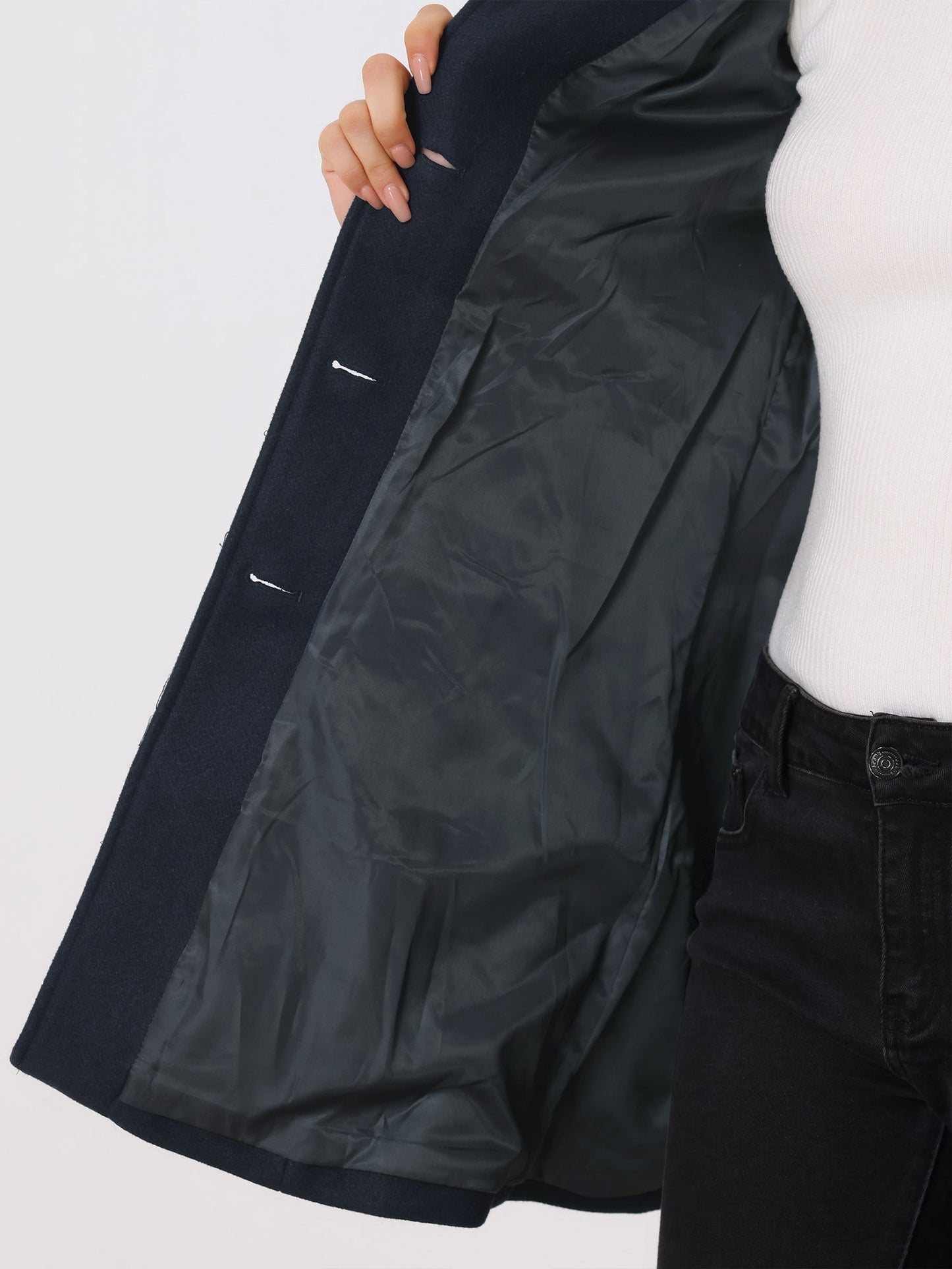 Mercer- Single Breasted Winter Trench Coat